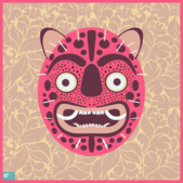 jungle jaguar pink