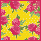 vintage roses yellow